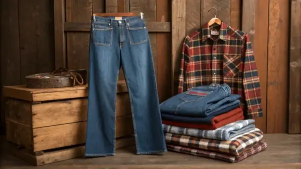 American vintage fashion category image.